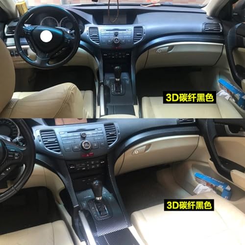 Insert carbone premium de console centrale pour Honda Spirior 2009-2013