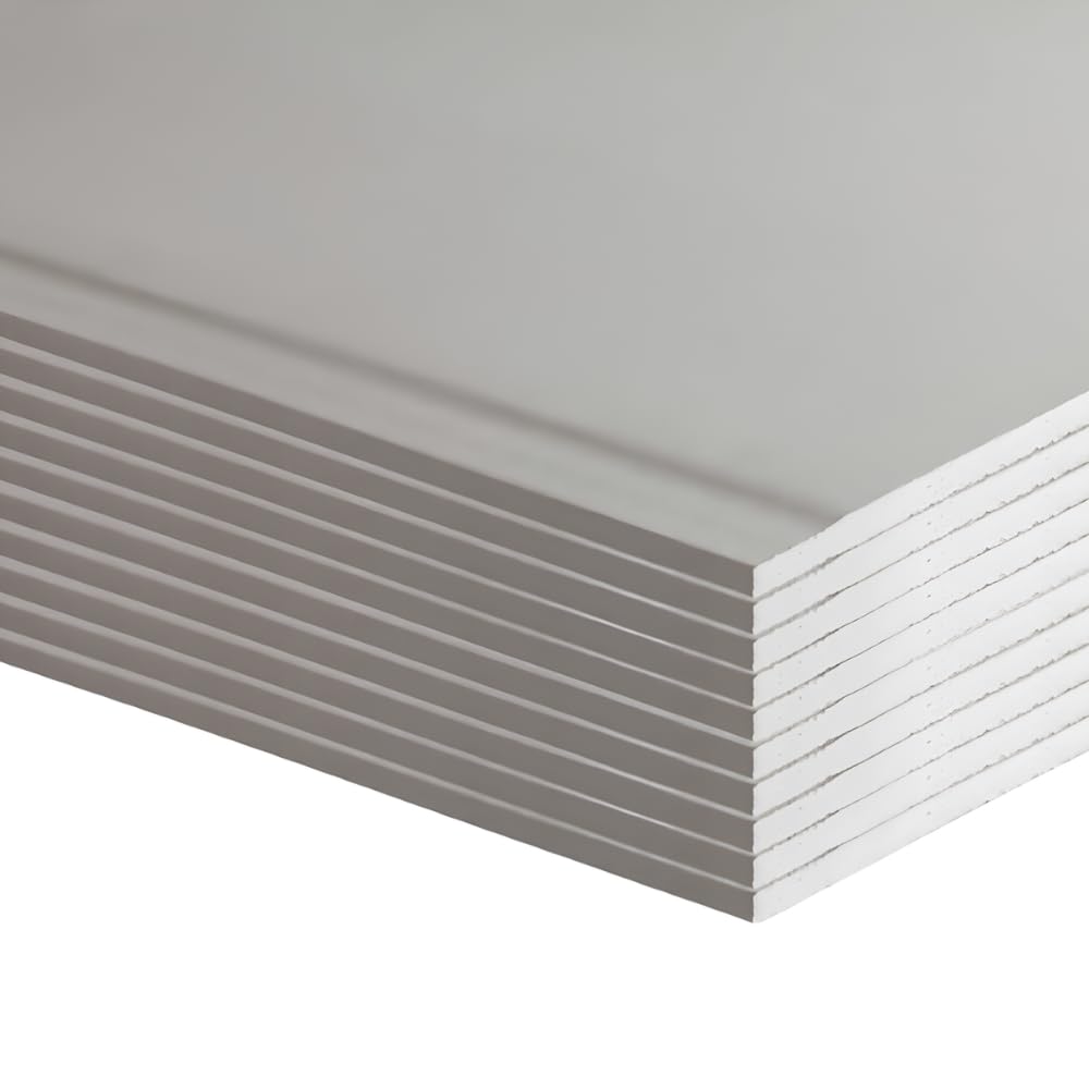 FORTUNATO Lastra Cartongesso BA13 1200 x 2000 mm Spessore 12.5 mm Pareti Divisorie Rivestimenti Soffitti 10 Pezzi