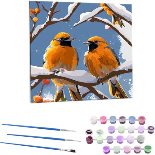  G Paint by Numbers hG Lbg l ʂ肦 lphGLoXNtg  LoXA[g uVƃANG̋, ItBX CeA rO, ւ̃Mtg 60x60cm (t[