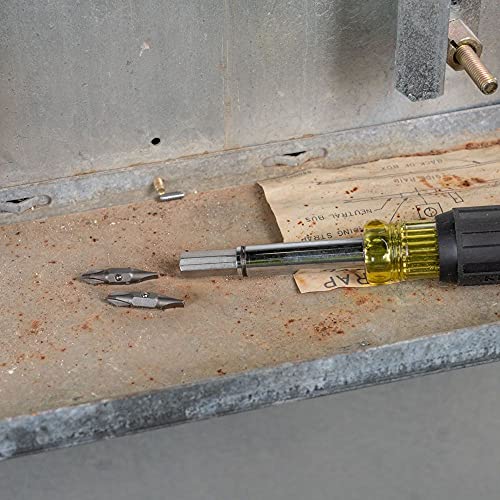 Klein Tools 32483 Bit For 11-In-1 And 10-In-1 Klein Screwdriver Nut Driver, #2 Phillips, 1/4-Inch Slotted #TOP4