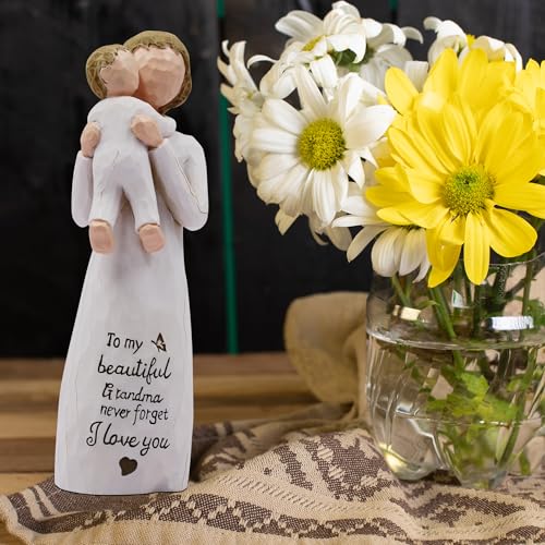 Figura de resina pintada a mano para abuela miniatura 2