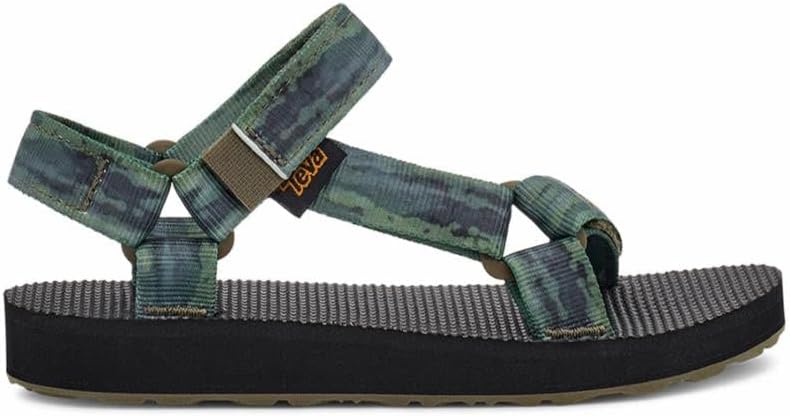 Teva Little Kid Original Universal Tie-Dye, Sorbet Dark Olive, 13 M US