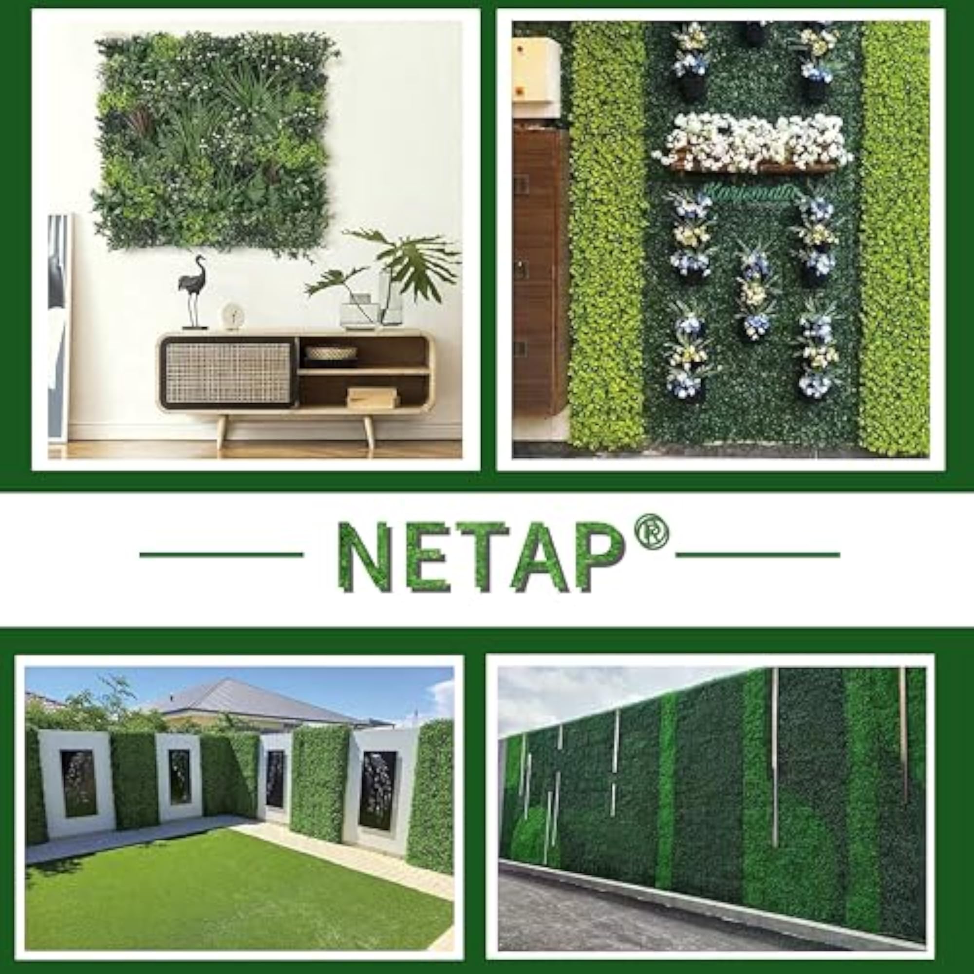 Artificial Grass Wall Panels Backdrop