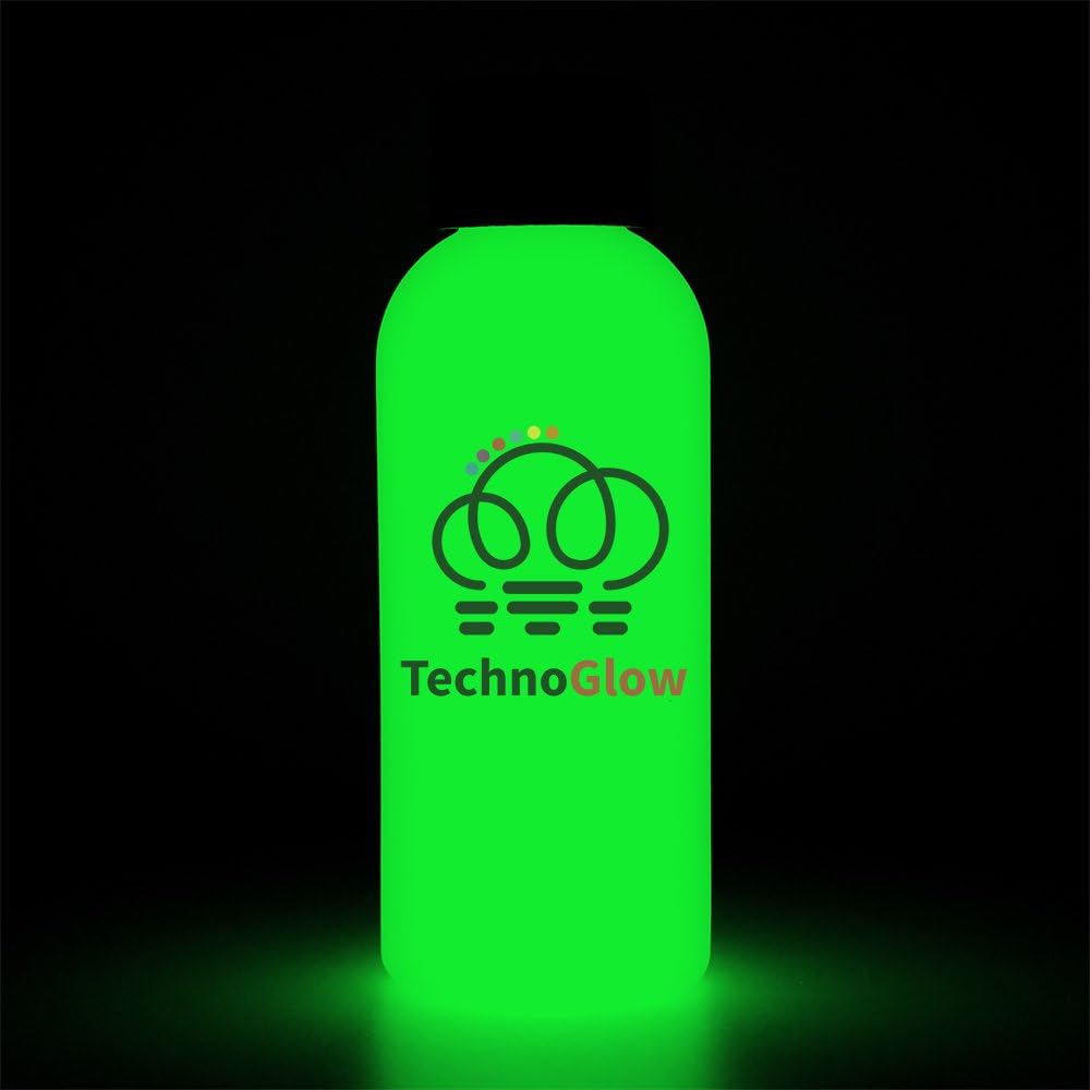 Glow in the Dark Paint, Green Ultra Glow - Multiple Colors - 8 fl oz