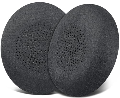 SOULWIT Mikrosuede Ersatz Ohrpolster für Jabra Evolve2 65 (65MS 65UC USB)/Evolve2 40 (40UC 40MS USB)/Elite 45h On-Ear Wireless Headset