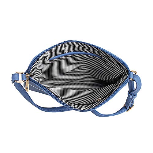 Image of SG SUGU Lightweight Medium Crossbody Bag Shoulder Bag with Tassel and Zipper Pocket