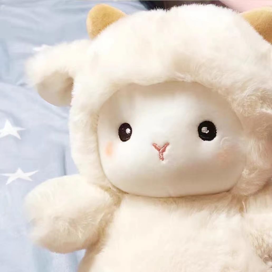 Amazon.co.jp: ぬいぐるみ ふわふわ 羊 ひつじ 多機能