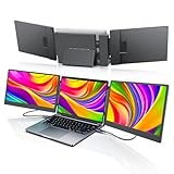 Laptomo デュアルディスプレイ ダブルモニター トリプルモニター ノートパソコンスクリーンエクスパンダ 14インチ 120%sRGB 78%NTSC超広色域 1080P HDMI FHD S3