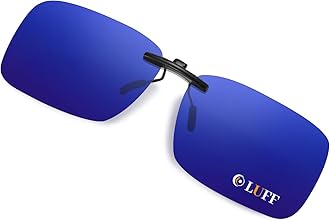 Clip On Sunglasses Polarised Over Prescription Glasses for Men Women - 4g,Secure Fit, HD Anti-Glare UV400 for Driving