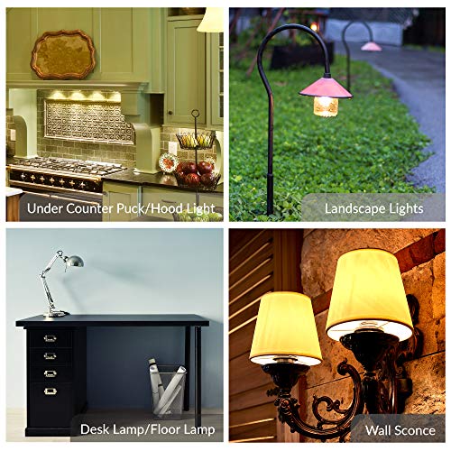 Simba Lighting G8 Led Dimmable Light Bulb (5 Pack) 1.5W T4 37Mm 20W Halogen Replacement For Accent Lights, Under Cabinet Puck Light, Desk Lamps, Pendant Lights, 120V Jcd Bi-Pin Base, Soft White 3000K #TOP3