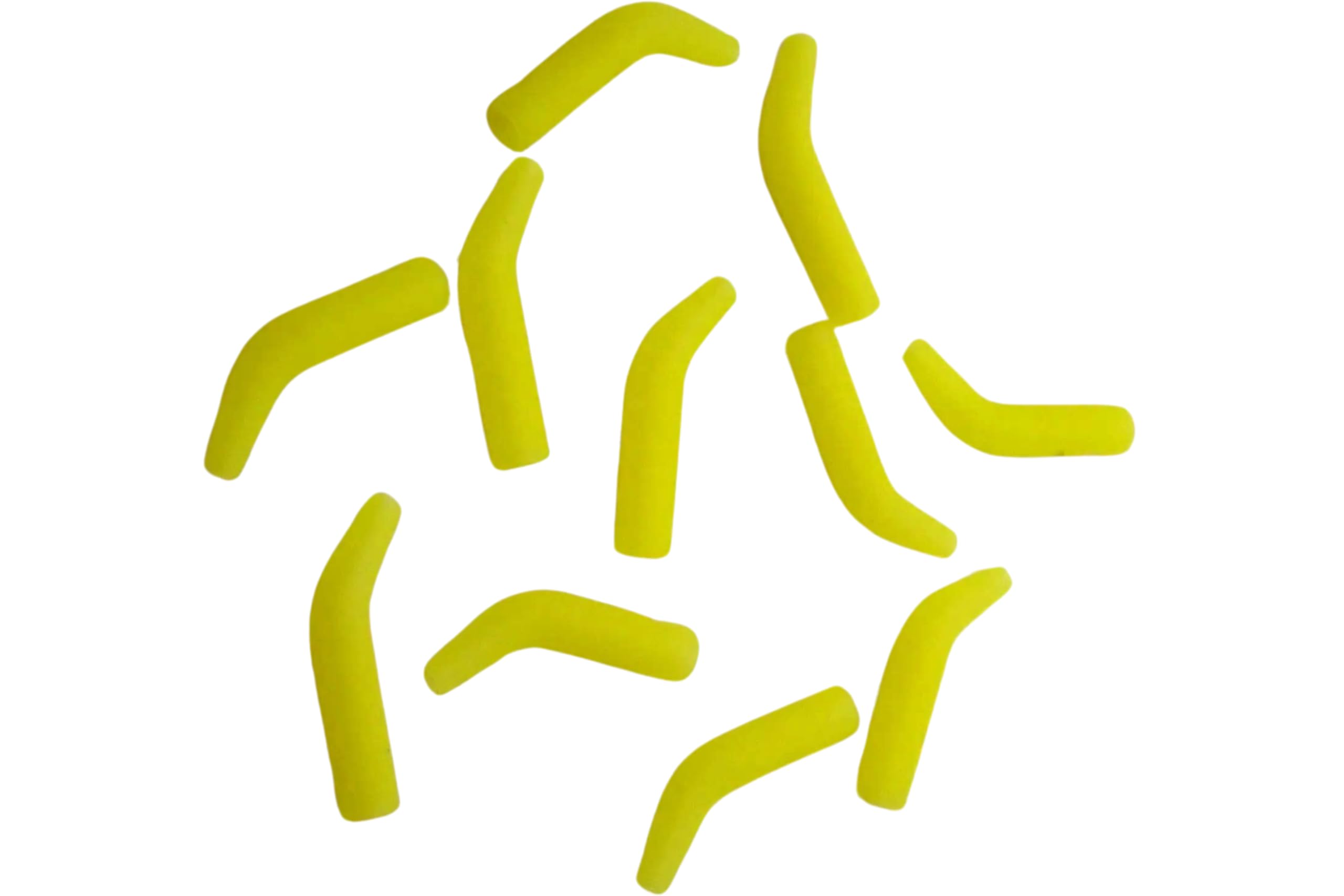 End Tackle Large Kickers, 7 Colours, for Aggressive Hooking Terminal Tackle Fishing Tackle (50, Yellow)