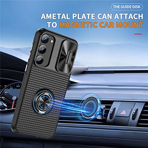 Coque antichoc pour Galaxy S23 Ultra avec anneau support et cache objectif - 7