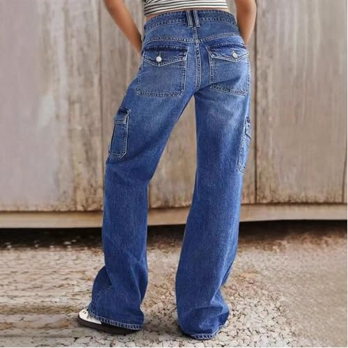 Jean évasé ajusté en denim léger coupe boyfriend stretch - 3