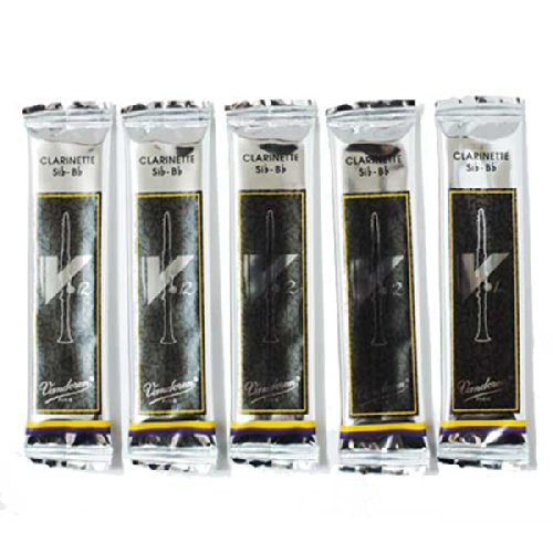 Amazon | Vandoren B♭クラリネット用リード×5枚バラ V.12(銀箱) 3