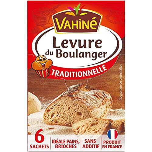 Vahine – Levadura del panadero tradicional, 48 g – Tres artículos