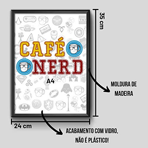 QUADRO POSTER COM VIDRO MARVEL QUADRINHOS