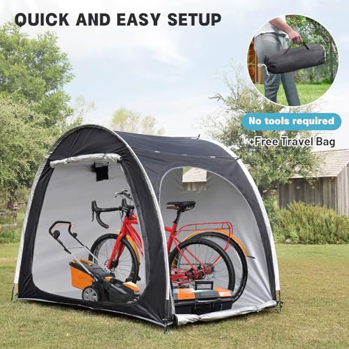 Rangement vélo extérieur pour protéger vos bicyclettes de la rouille - 3