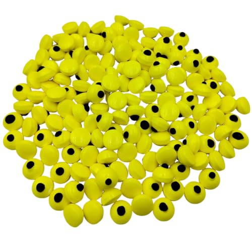 Image of Candy Eyes for Decorating Edible Yellow Candy Eyes Eyeballs Halloween Sprinkles for Cake Cupcakes Toppers Cookies Baking Decoratings Christmas