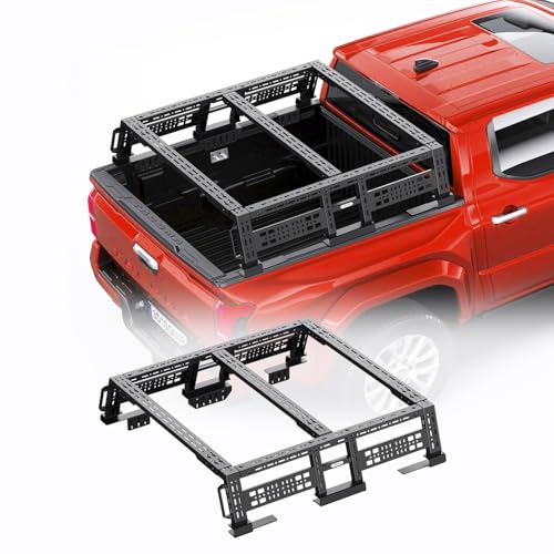 IIIREENO Upgraded Version Overland Bed Rack | Cargo Carrier ...