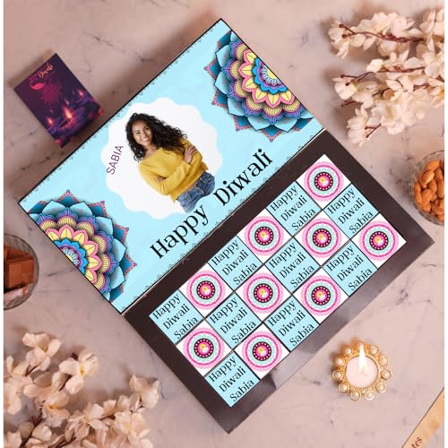 Image of Diwali Chocolate (18 Piece, Personalised Combo)