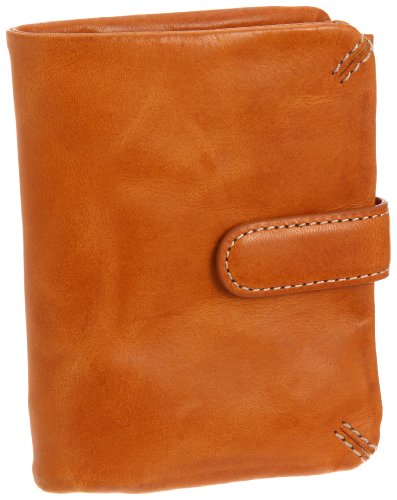[カナザワイチキュウロクイチ] イタリアンオイルレザー ベルト付きファスナー二つ折り財布 ユニセックス OLI-476 ベルト2つ折り財布 オイルレザー 牛革 キャメル