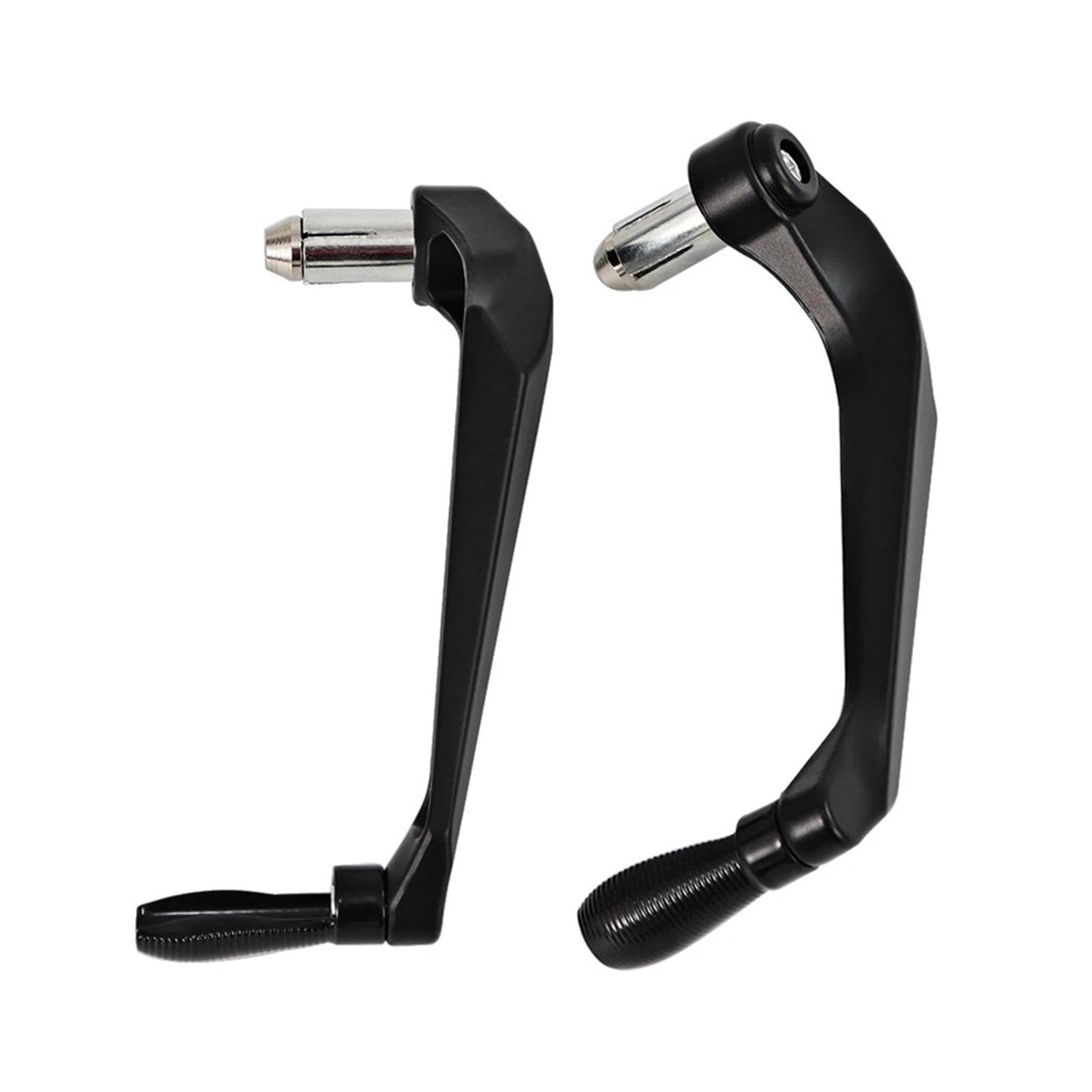 Hjtedhe A Black Motorcycle Levers Handguard Universal Motorcycle Levers Guard Brake Handlebar Protector(A Black)