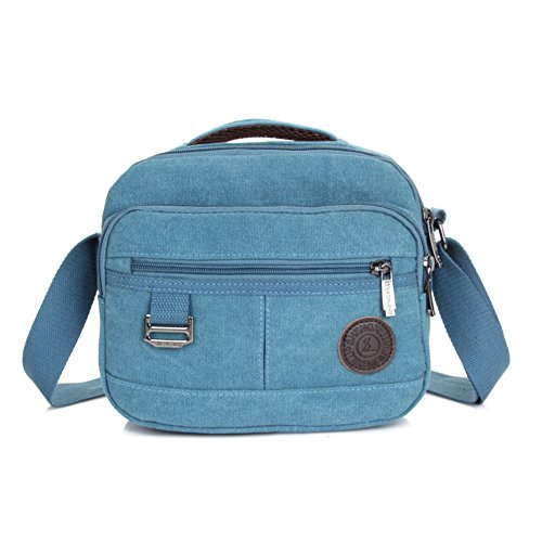 Sac à bandoulière en toile pour homme modèle multifonction style décontracté