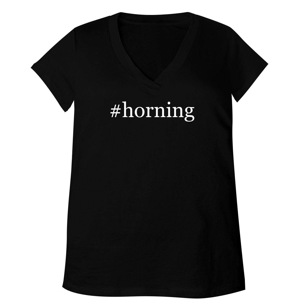 #Horning - Adult Bella + Canvas B6035 Women's V-Neck T-Shirt