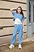 Arshiner Kids Fashion Outfits 3 Piece Set Short Sleeve High Low Hem Top & Cami and Sweatpants for Girls 6-13 Years