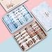 SaiXuan Washi Tapes Set,40 Rollos de Cinta Washi Cinta Adhesiva Decorativa para DIY Manualidades,Diarios,Suministros de fiesta de oficina Set