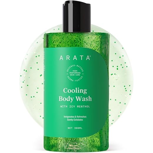 Arata Cool Body Wash - Smooth Skin - 300ml