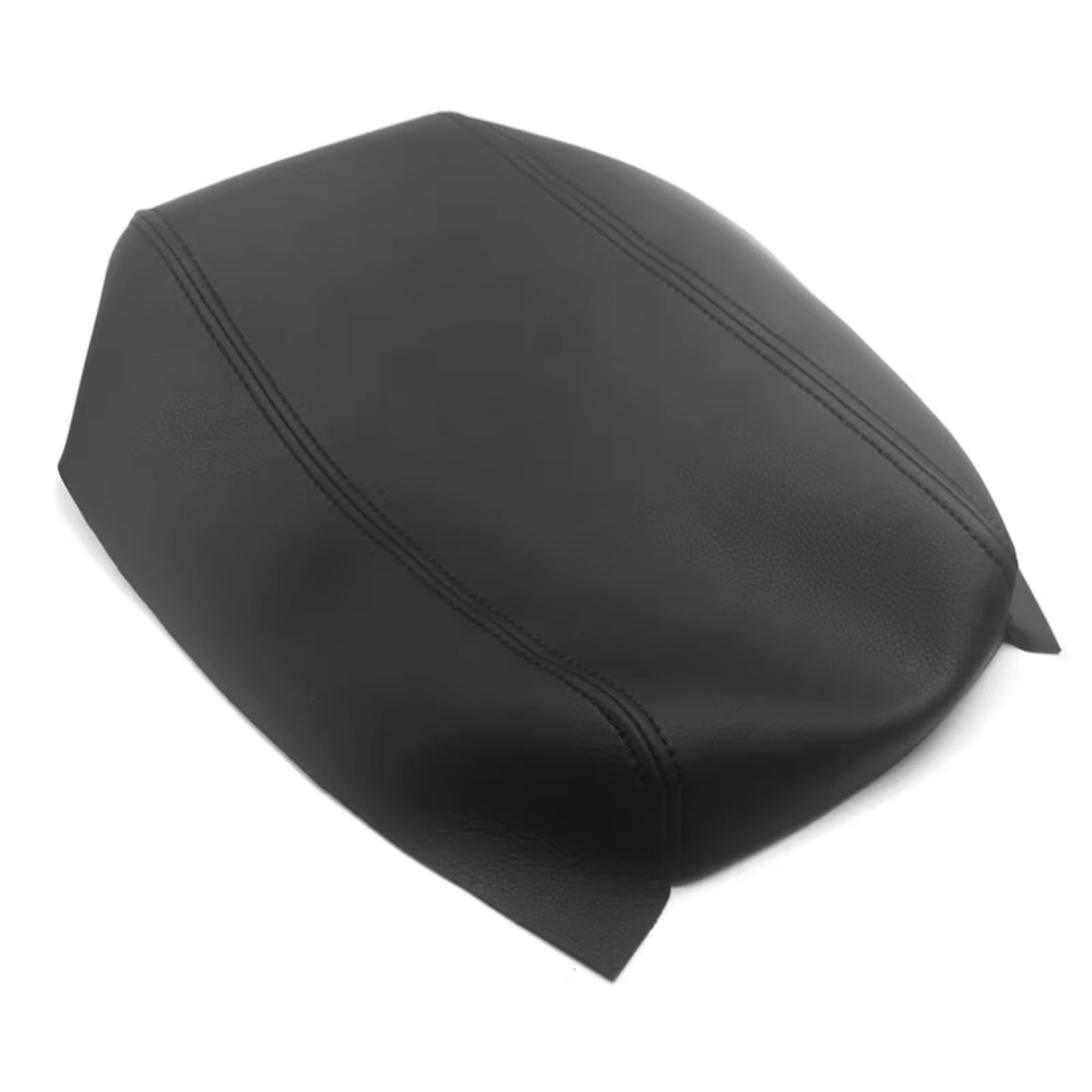 Car Interior Moulding Trim for Toyota for Prius 2004 2005 2006 2007 2008 Car Interior Center Armrest Console Box Cover Microfiber Leather Sticker Trim(Black)
