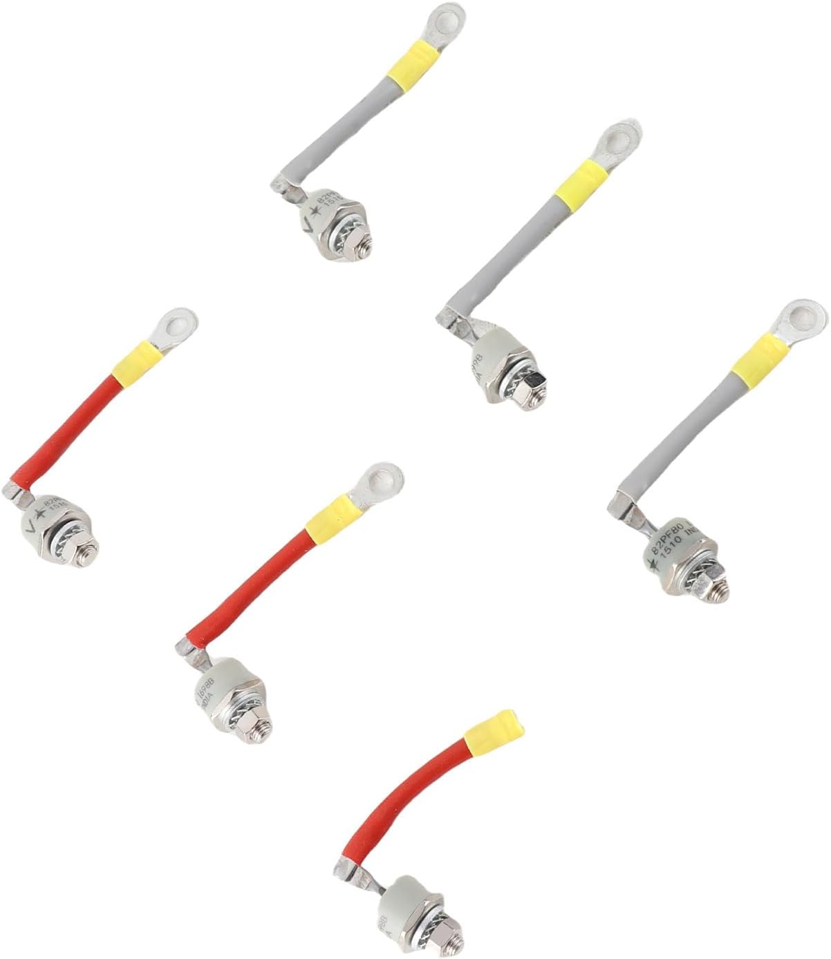 Rectifier Diodes, 82PFR80 80A Diode Set Rectifier Bridge Module Replacement for Generator Alternator Repair Use