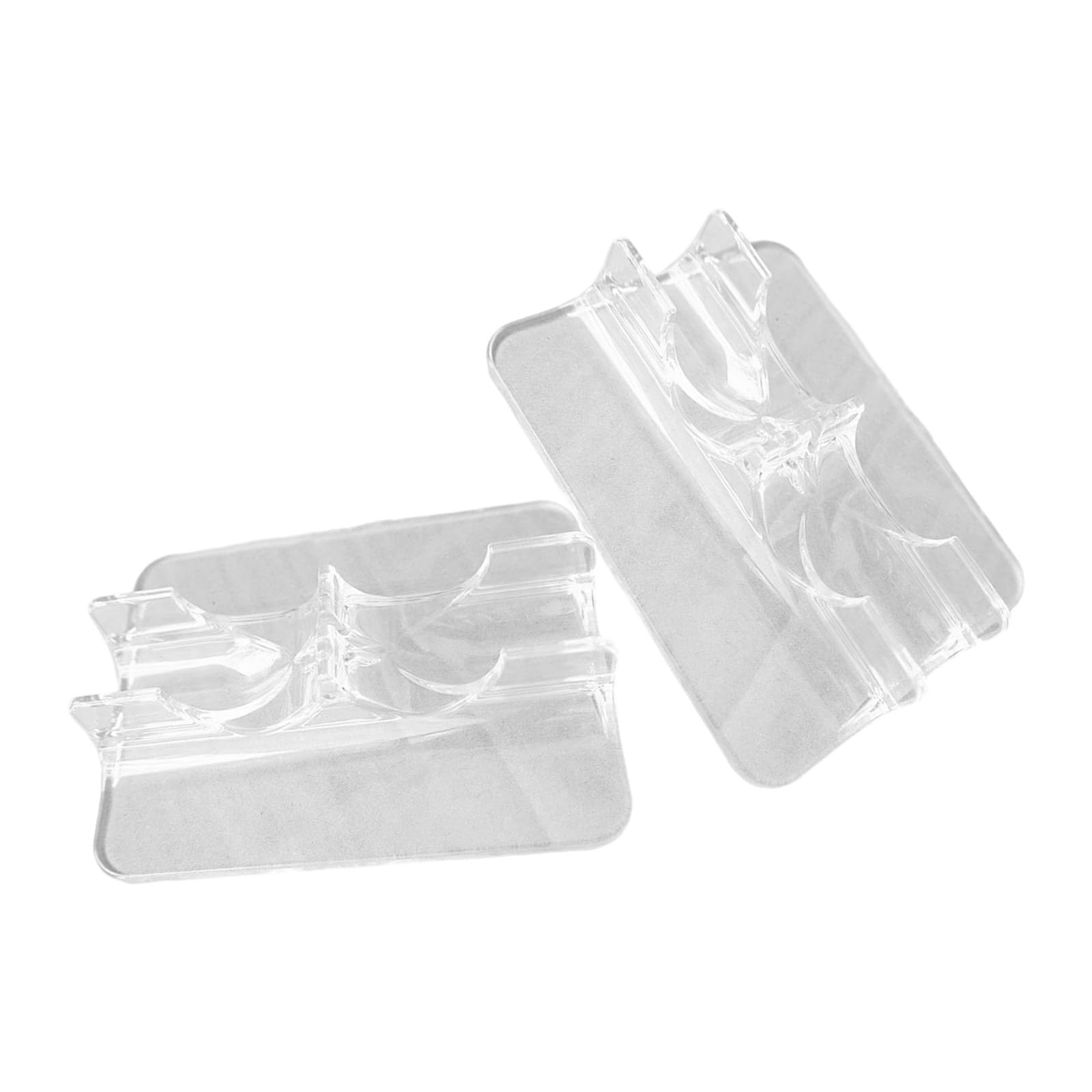 Buxuaaaa 2PCS Clear Skating Boot Display Stands High Transparency Roller Skate Exhibition Rack Ice Skates Storage Organizers Retail Skate Exhibition Shelf