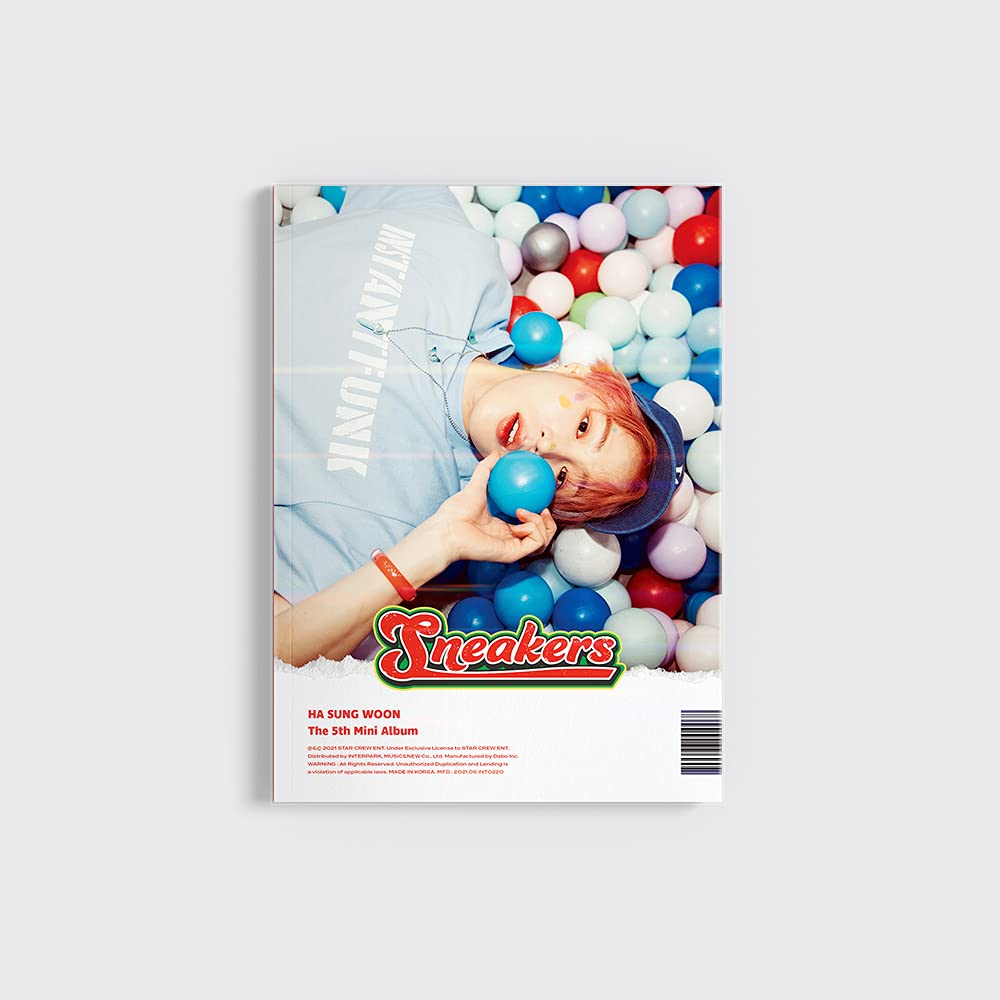 Ha Sung Woon Sneakers 5th Mini Album Easy ver CD K-pop