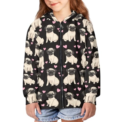 Image of Biyejit Kids Novelty 3D Graphic Printed Hooded Sweatshirt
