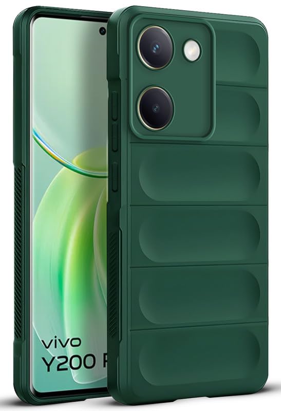 Mr. Case Liquid Silicone Case for Vivo Y200 Pro 5G | Comfort Grip Soft Touch Matte TPU | - Green (B0D5MQMRRV) Amazon Price History, Amazon Price Tracker