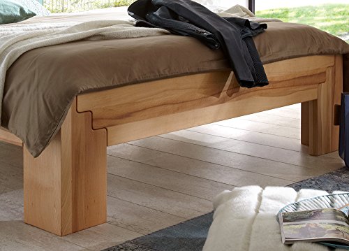 MeinMassivholz Bett Luzern aus Kernbuche | Massivholzbett mit Kopfteil in 200 x 200 cm - B019B3ZT9I MeinMassivholz Bett Luzern aus Kernbuche | Massivholzbett mit Kopfteil in 200 x 200 cm