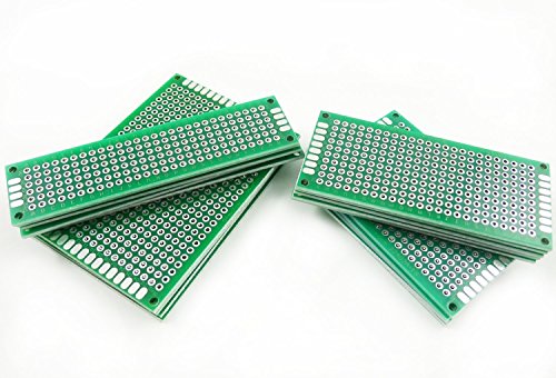 Image of NGW-5x7 4x6 3x7 2x8cm(Each 5pcs) High Quality Double Side Prototype PCB Universal Printed Circuit Board