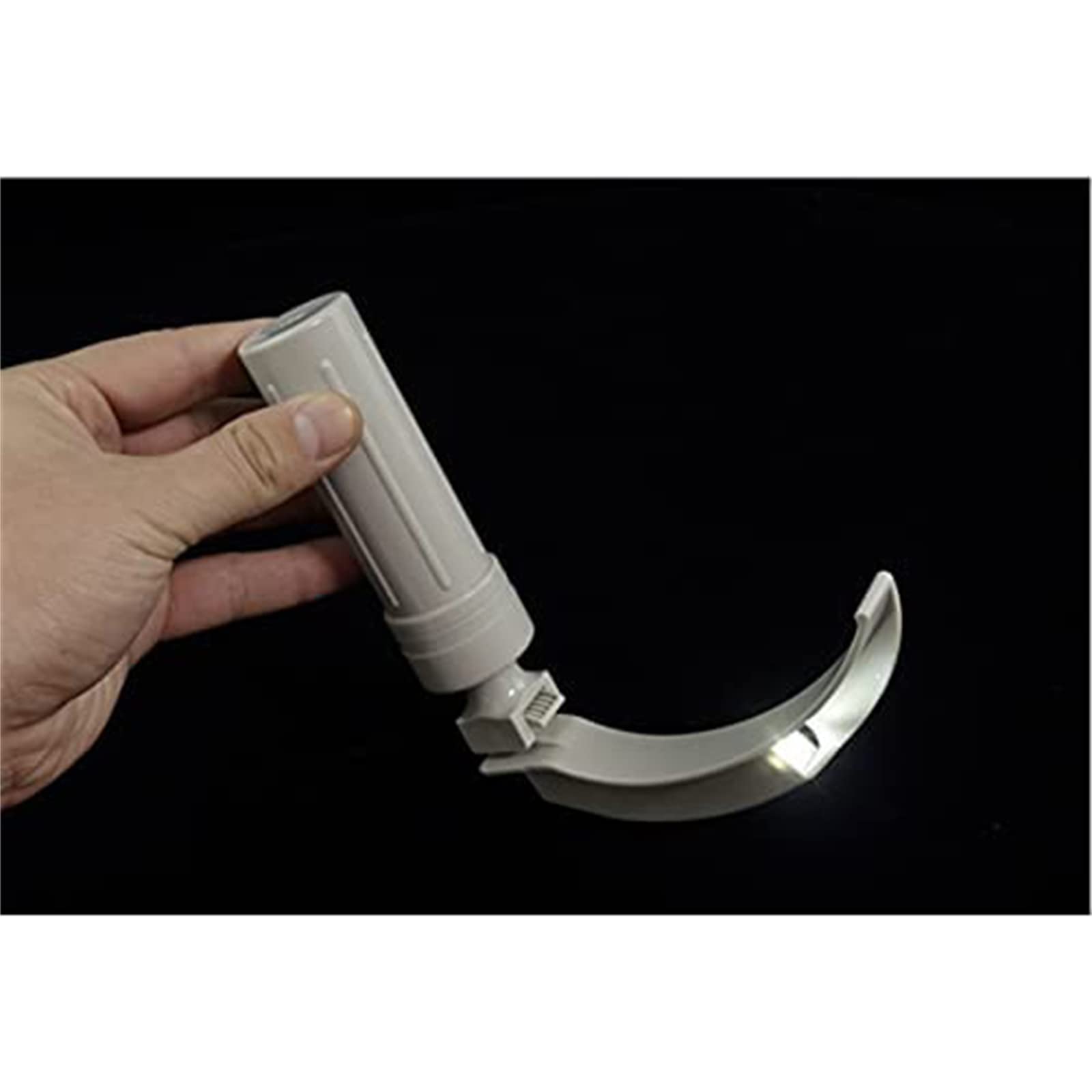咽頭鏡セット 松吉医科器械 喉頭鏡(マッキントッシュ氏)No.2 17367000 1個 02