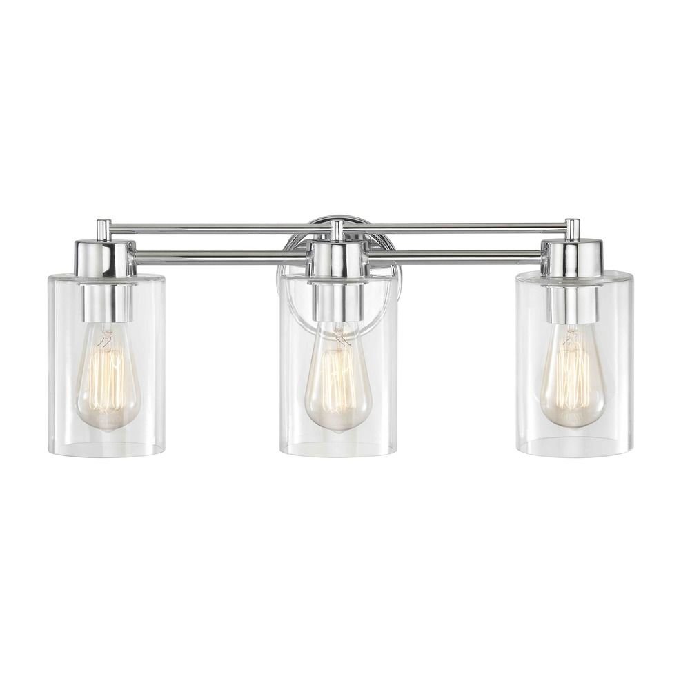 Design Classics Lighting Chrome Bathroom Light