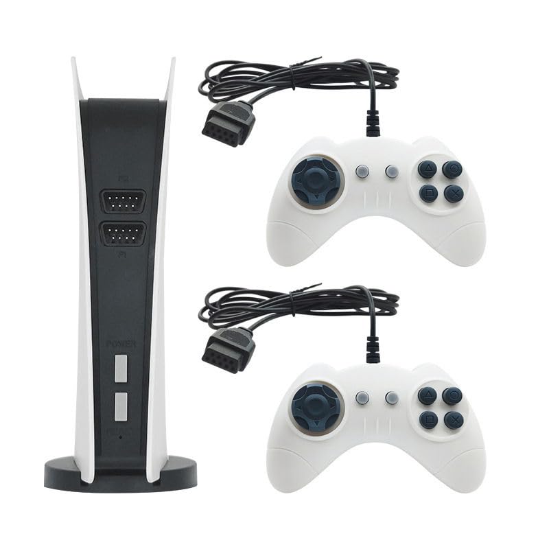 Buy DHARNIX GS5 Retro Gaming Console Game Station | Classic TV Video Game Console with 2 Controllers | Plug & Play Retro Gaming System for Kids, Teens & Adults | Family Multiplayer Entertainment Online at Low Prices in India - Amazon.in - Image 2