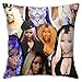 Nicki Minaj Jeter des taies d'oreiller 18 "X18 taies d'oreiller décoratives pour la Maison Housses de Coussin pour canapé Chambre Salon