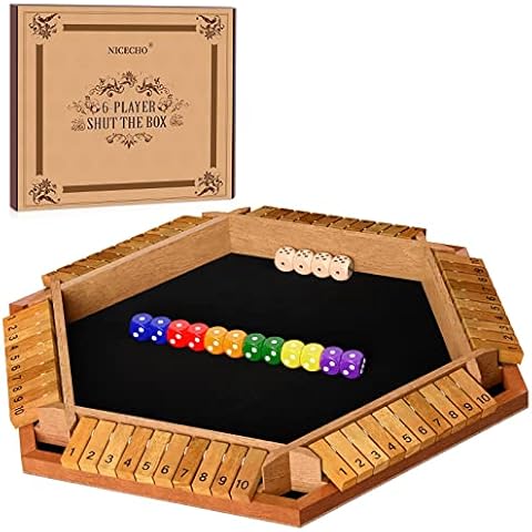 Nicecho Shut The Box Dice Game Cover
