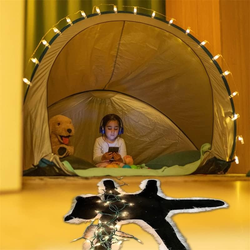 Miniatura 4 de Creaion Divertidas alfombras de Navidad iluminadas con diseño de gato frito, decoración nacional de Navidad, vacaciones, aldea, regalos de Navidad