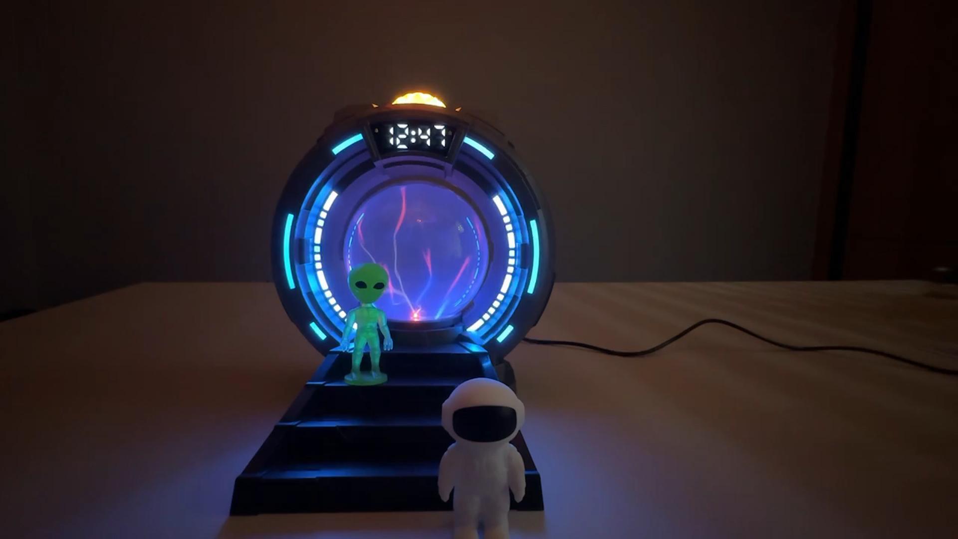 8-in-1 Sci-Fi Gateway Galaxy Projector Nebula Night Light for Kids