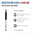 Bilstein 5100 Gas Shock Front Pair compatible with 94-13 Dodge Ram 2500 3500 4WD w/6