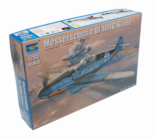 Preisvergleich Produktbild Trumpeter 02296 Modellbausatz Messerschmitt Bf 109G-6 (Early)