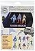 DC Comics-Confezione famiglia DCFAM ADLTPACK DC Originals adulti auto-adesivo