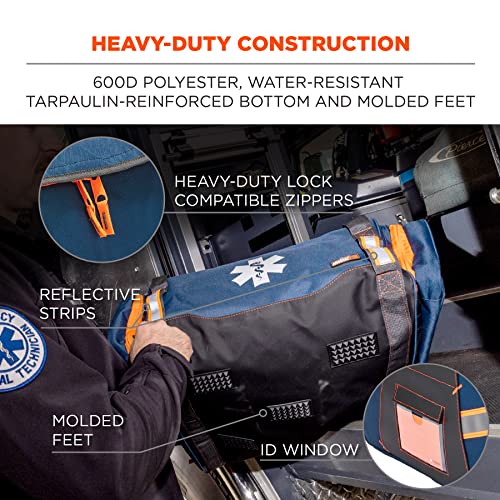 Ergodyne Arsenal 5216 First Responder Medical Trauma Supply Jump Bag For Ems, Police, Firefighters , Blue #TOP3